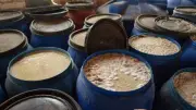 غلق مصنع مخللات بسمالوط ومصادرة 34 طن غير صالحة للاستهلاك