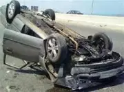 إصابة 4 أشخاص في حادث انقلاب سيارة ملاكى بقنا