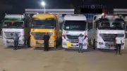 ضبط 4 سائقين قاموا بحركات استعراضية خطيرة بسيارات نقل في موكب زفاف بدمياط