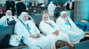 5658 حاجاً يغادرون مطار القاهرة اليوم إلى السعودية عبر الجسر الجوي