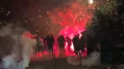 إصابة شخصين وتوقيف 6 بأعمال شغب احتفالات باريس سان جيرمان