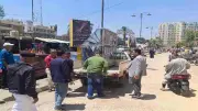 تحرير 62 محضر إشغال طريق في حملة مرورية مكبرة بالمنوفية