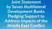 7 مؤسسات مالية دولية تتعهد بدعم الدول المتضررة من تداعيات صراع الشرق الأوسط