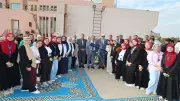 رئيس جامعة المنوفية يشهد فعالية فلكية لرصد البقع الشمسية بكلية العلوم