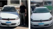 القبض على مالك سيارة أوقفها على شريط الترام بالإسكندرية