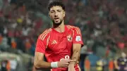 وسام أبو علي يحتفل بطريقته الخاصة بفوز الأهلي على الزمالك