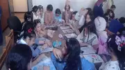 متحف كفر الشيخ ينظم ورشة فنية للأطفال احتفالاً بعيد العمال