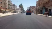 بدء المرحلة النهائية لتطوير الطريق المزدوج بمدينة فايد في الإسماعيلية