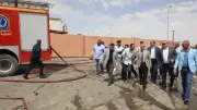 السيطرة على حريق بمصنع ورق في بني سويف دون إصابات