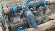 تفاصيل تنفيذ رافع مياه لتحسين ضغوط الري المعالج بمدينة بدر