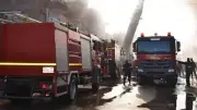 إخماد حريق في مطعم كريب بالفيوم دون إصابات