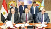 توقيع بروتوكول تعاون بين محافظة مطروح والهيئة الوطنية للصحافة لتطوير مدخل المدينة