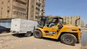 محافظة الجيزة تطلق حملة نظافة مكبرة بشارع كعبيش فيصل لرفع كفاءة الطريق