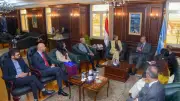 محافظ الإسكندرية يبحث مع سفيرة الاتحاد الأوروبي تعزيز التعاون والتنمية