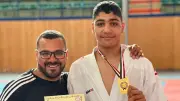 محافظ كفر الشيخ يهنئ لاعب الكاراتيه عبد المعطي بذهبية الجمهورية