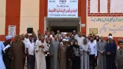 محافظ أسوان يعقد لقاء جماهيرياً مع أهالي قرية الرمادي قبلي بإدفو