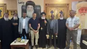 محافظ أسوان يفتتح مشروعات صحية ويطور بوابة إدفو ويزور دير الأنبا باخوميوس