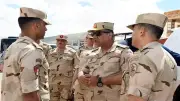 وزير الدفاع يلتقي مقاتلي المنطقة الغربية العسكرية عبر الفيديو كونفرانس