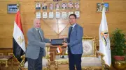 توقيع بروتوكول تعاون بين جامعة بنها وصندوق دعم صناعة الغزل والمنسوجات