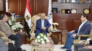 محافظ بني سويف يناقش مشروعات هيئة تنمية الصعيد مع رئيس الهيئة