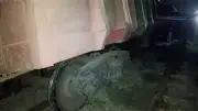 عودة حركة القطارات لطبيعتها بعد خروج عربة بضائع عن القضبان ببني سويف
