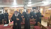 الأنبا ميخائيل يناقش آليات العمل الرعوي في إيبارشية حلوان