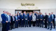 وزير الخارجية يعيد افتتاح مكتب تصديقات أحمد عرابي بالمهندسين بعد تطويره