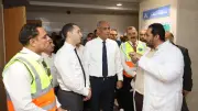 محافظ كفر الشيخ يفاجئ مستشفى قلين التخصصي لمتابعة الخدمات الطبية