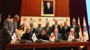 وزير البترول ونظيره الجزائري يشهدان توقيع عقد تطوير حقل حاسي بئر ركايز