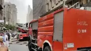 إخماد حريق في معمل طبي ببرج البراء بالفيوم دون إصابات