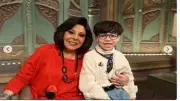 طفل مسلسل اللون الأزرق ضيف صاحبة السعادة الأحد