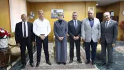 محافظ الوادي الجديد تبحث التوسع في مشروعات الطاقة النظيفة مع شركة رائدة
