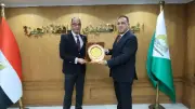محافظ الجيزة يكرم رئيس مركز كرداسة والمشرف على التخطيط لبلوغهما سن المعاش