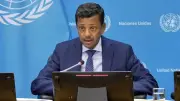 مندوب البحرين: التصعيد بمضيق هرمز يهدد الجهود الدبلوماسية