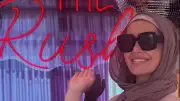 حلا شيحة تدعم شقيقتها رشا في افتتاح أكاديمية لتعليم الرقص
