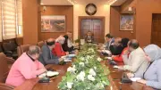 محافظ بورسعيد يبحث استغلال الأراضي الفضاء بحي المناخ لمشروعات تنموية