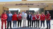 وزير التجارة الهولندي يزور معبر رفح ويشيد بجهود مصر الإنسانية
