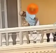 فيديو يثير الجدل في الجيزة: حقيقة واقعة جار الشرفة تكشف حالة صحية لرجل مسن
