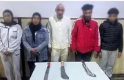 ضبط أسلحة بيضاء في مشاجرة طلاب بجامعة في البحيرة