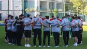بعثة منتخب الناشئين تغادر إلى المغرب للمشاركة في أمم أفريقيا