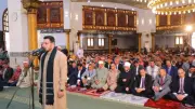 محافظ دمياط ووزير الأوقاف يؤديان صلاة الجمعة بمسجد الرحمة برأس البر