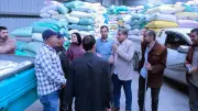 وكيل زراعة كفر الشيخ يتفقد مراكز تجميع القمح بقلين ويوجه بتيسير التوريد
