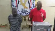 ضبط أجنبيين أوهما المواطنين بقدرتهما على تحويل الورق الأخضر إلى عملات