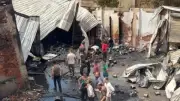 السيطرة على حريق مخزن دهانات في قرية العنانية بدمياط