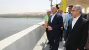 التشغيل التجريبي لمحور الفشن على النيل بحضور وزير النقل والمحافظ