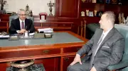 محافظ بني سويف يهنئ مدير مديرية العمل الجديد بمنصبه