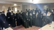 الأنبا مارتيروس يناقش ترتيبات الخدمة مع كهنة شرق السكة الحديد