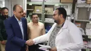 نائب محافظ الوادي الجديد يتفقد المنشآت الطبية في الخارجة