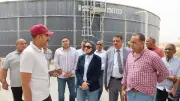 محافظ الوادي الجديد تختتم جولة بالفرافرة لتعظيم الاستفادة من قرى الريف