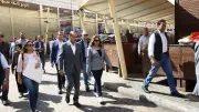 وزيرة التنمية المحلية تتفقد أعمال تطوير المرحلة الثانية من سوق العتبة بالقاهرة